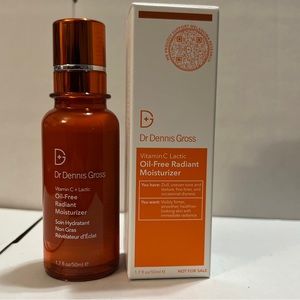 Dr Dennis Gross Vitamin C Lactic Oil Free Radiant Moisturizer 1.7 oz 50 mL NIB